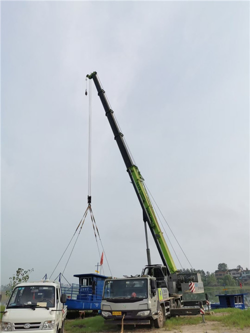 泉州市桥梁建设吊装案例